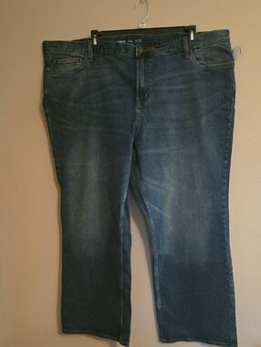 New Old Navy Men's 52x32 Bootcut Flex Medium Wash Jean